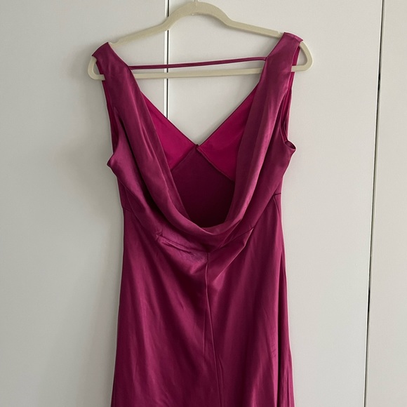 BNWT lulus magenta midi dress - Picture 8 of 8